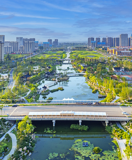 山東臨沂 ? 蘭溪公共綠地